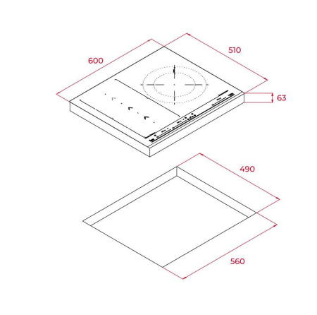 Индукционная варочная панель Teka IZS 67620 MST BLACK