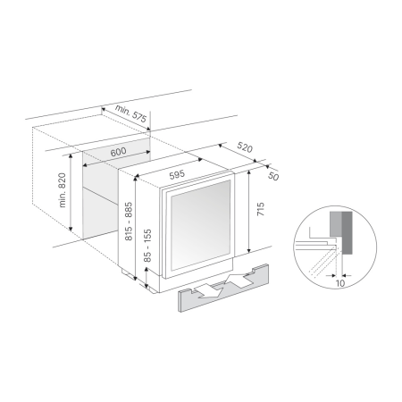 Винный шкаф Kuppersbusch FWKU 1851.0 S