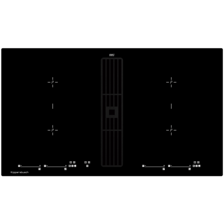 Индукционная варочная панель с вытяжкой Kuppersbusch KMI 9800.0 SR