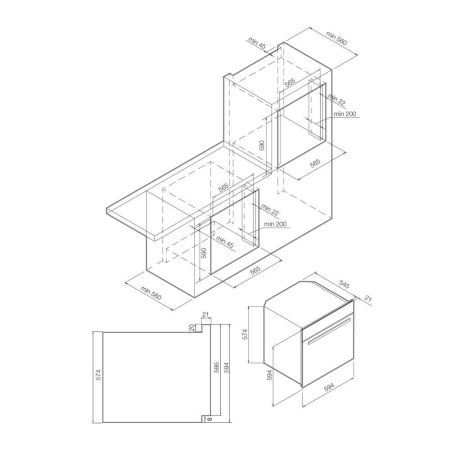 Духовой шкаф Graude BE 60.3 W