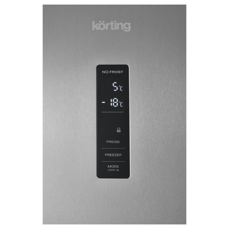 Холодильник комбинированный Korting KNFC 62980 X