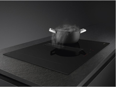 Индукционная варочная панель с вытяжкой SMEG HOBD472D2
