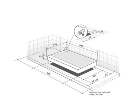 Газовая варочная панель De Dietrich DPE7929XF