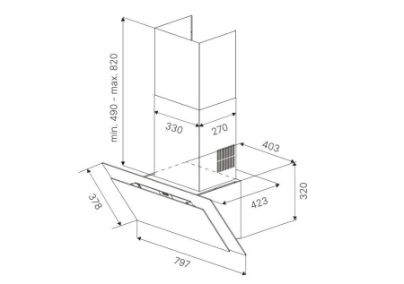Вытяжка Kuppersbusch DW 8550.0 KSM