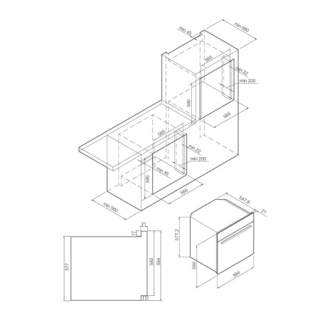Духовой шкаф Graude BE 60.2 S