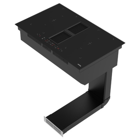 Индукционная варочная панель с вытяжкой Korting HIBH 84980 NB