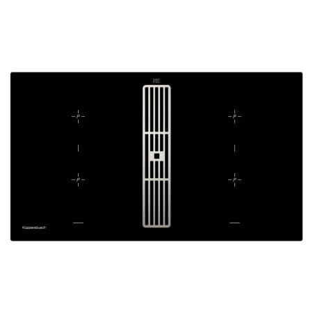 Индукционная варочная панель с вытяжкой Kuppersbusch KMI 9850.0 SR Stainless Steel