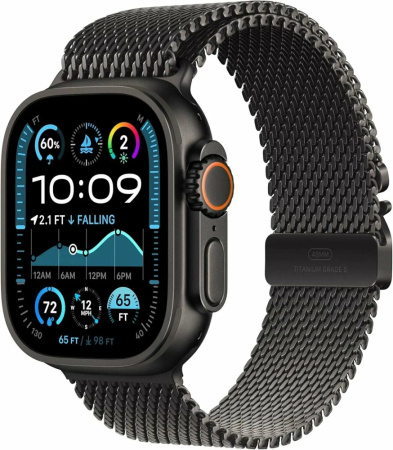 Смарт-часы Apple Watch Ultra 2 Black Titan, Milan Loop, M