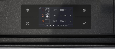 Духовой шкаф с паром и СВЧ Asko OCSM 8478 G