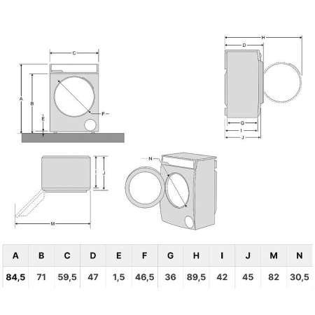Стиральная машина Korting KWM 42ID1460