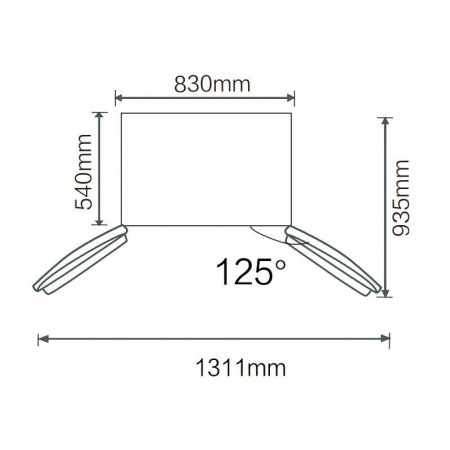 Холодильник комбинированный Korting KNFS 83414 N