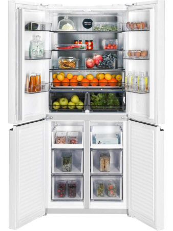 Холодильник комбинированный NORDFROST RFQ 450 NFGW inverter