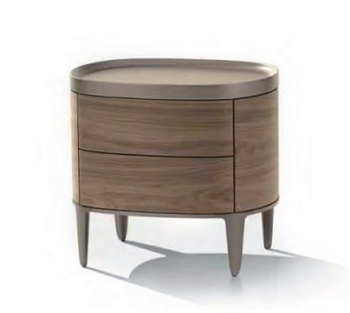 Столик прикроватный деревянный, LND515-3C_1