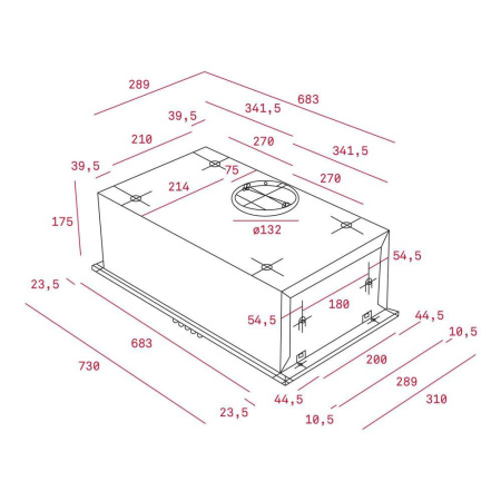 Вытяжка Teka GFH 73 SS
