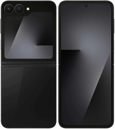 Смартфон Samsung Z Flip7 FE (БЕЗ eSIM!) 8/128 ГБ, SM-F761B, Black, ZA