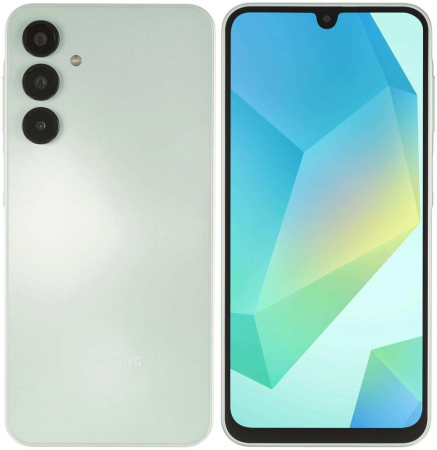 Смартфон Samsung A16 (БЕЗ eSIM!) 4/128 ГБ, SM-A165F, Light Green, AE