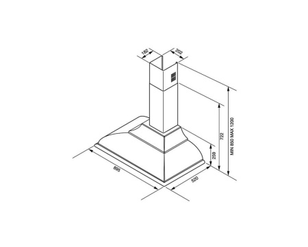 Вытяжка SMEG KC19POE