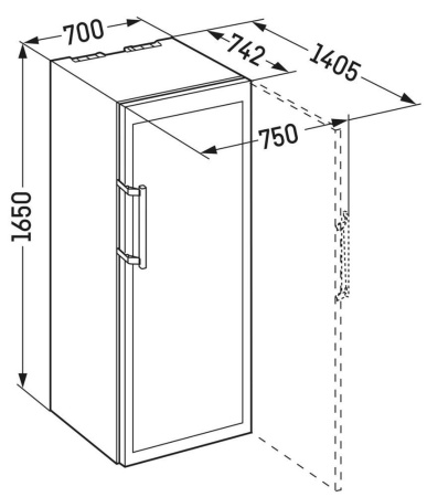 Винный шкаф Liebherr WKt 4552-22 001