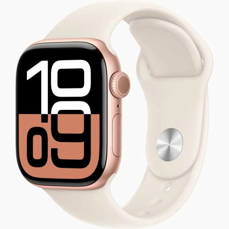 Смарт-часы Apple Watch S10 42 Rose Gold, S/M