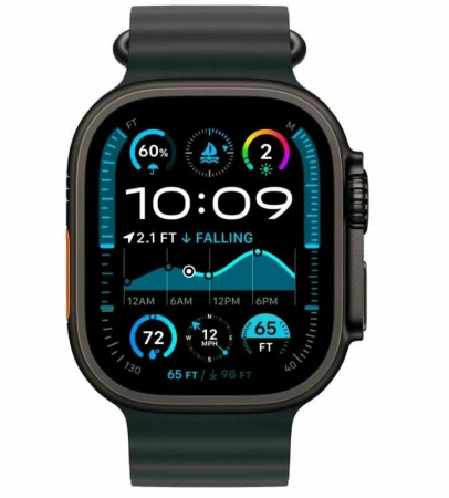 Смарт-часы Apple Watch Ultra 2 Black Titan, Ocean Band