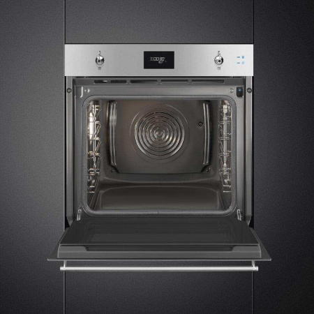 Духовой шкаф с паром SMEG SOP6301S2X