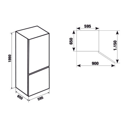 Холодильник комбинированный Kuppersbusch FKG 6875.0 S-02