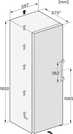 Морозильная камера Miele FNS 4782 D bs