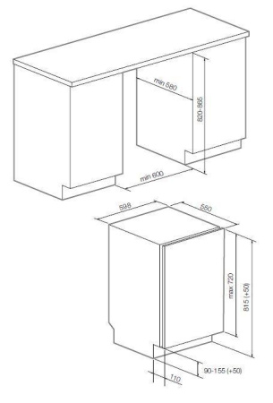 Посудомоечная машина Graude VG 60.1