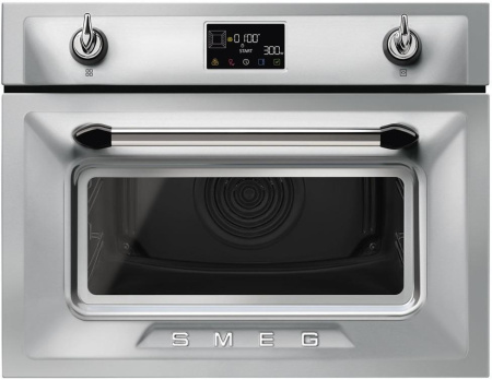 Духовой шкаф с СВЧ SMEG SO4902M1X