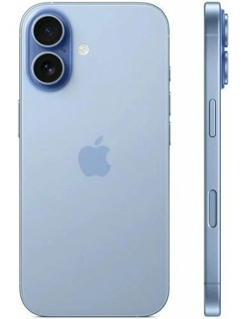 Смартфон Apple iPhone 17 SIM+SIM 256 ГБ, Mist Blue, CN