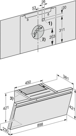Вытяжка Miele DAH 4980 PRBG