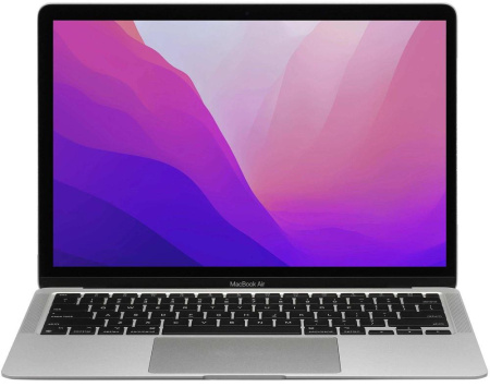 Ноутбук Apple MacBook Air 13 M1, 8/256 ГБ, Silver, IN