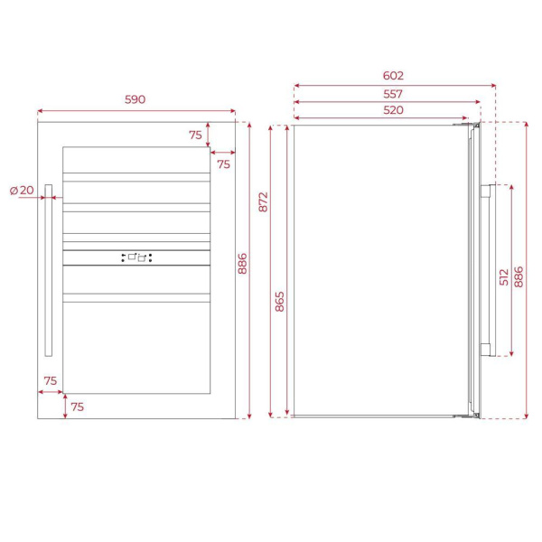 Винный шкаф Teka RVI 20046
