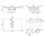 Индукционная варочная панель с вытяжкой SMEG HOBD472D2