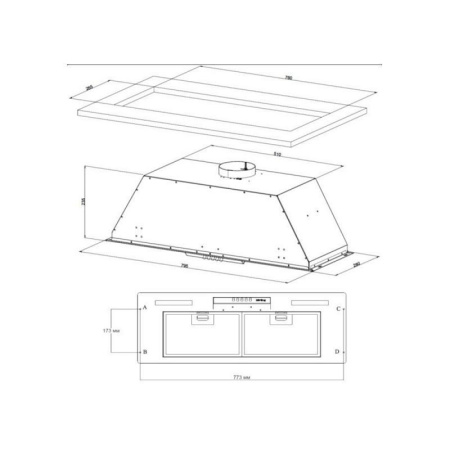 Вытяжка Korting KHI 9931 X