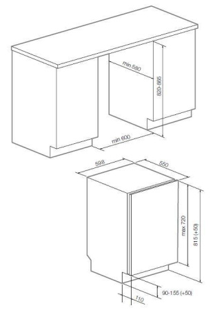 Посудомоечная машина Graude VGE 60.0