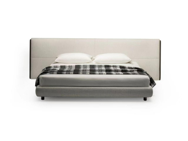 Кровать с обивкой из ткани, LN6127_2