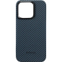 Чехол для телефона PITAKA MagEZ Case 4 для iPhone 15 KI1508, Black/Blue Twill