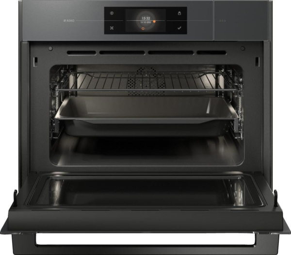 Духовой шкаф с паром и СВЧ Asko OCSM 8478 GG