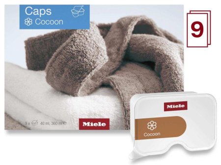 Кондиционер для белья Miele Caps Cocoon, 9 шт.