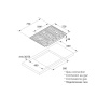 Газовая варочная панель Asko HG 1776 SB