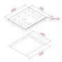 Электрическая варочная панель Teka TBC 64010 TTC BLACK