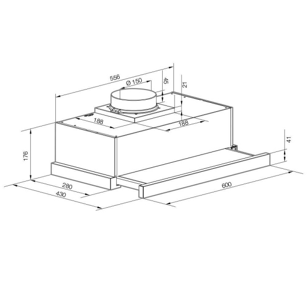 Вытяжка Graude DHF 60.0 S