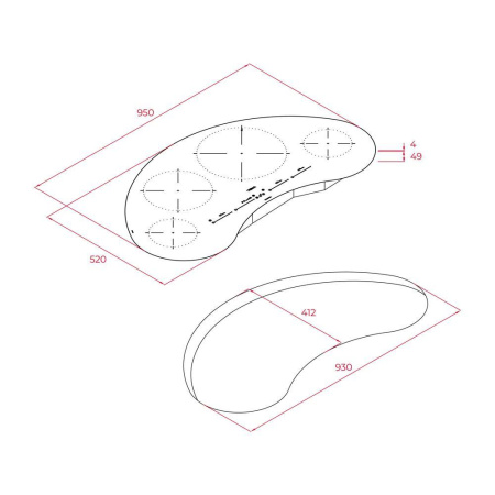 Индукционная варочная панель Teka IKC 94628 MST BLACK