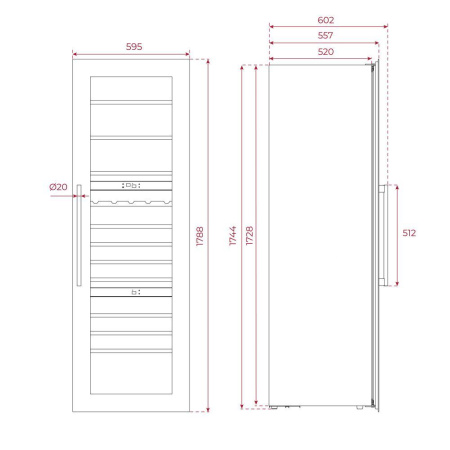 Винный шкаф Teka RVI 30097