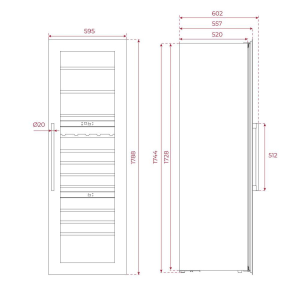 Винный шкаф Teka RVI 30097