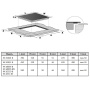 Электрическая варочная панель Korting HK 62550 B