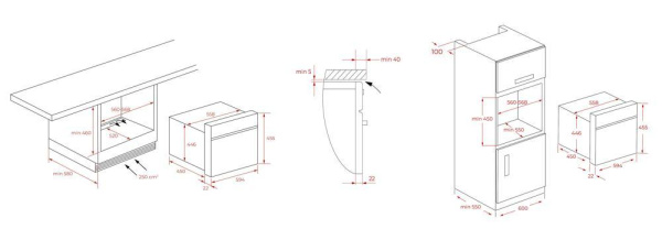 Микроволновая печь Teka MWR 32 BIA ANTHRACITE-OB