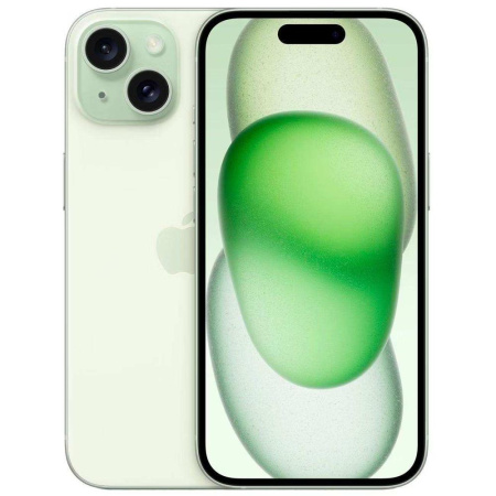 Смартфон Apple iPhone 15 SIM+eSIM 128 ГБ, Green, IN
