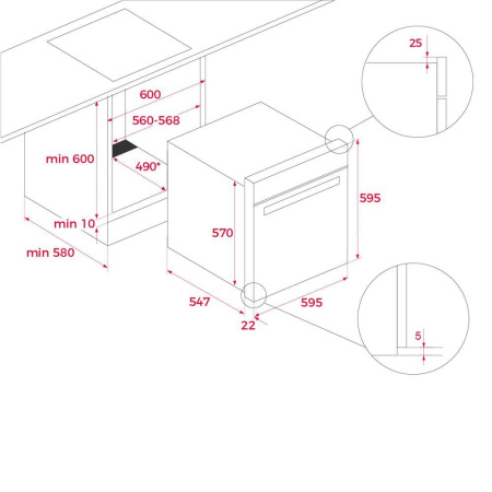 Духовой шкаф - пароварка Teka STEAMCHEF HLB 8550 SC NIGHT RIVER BLACK